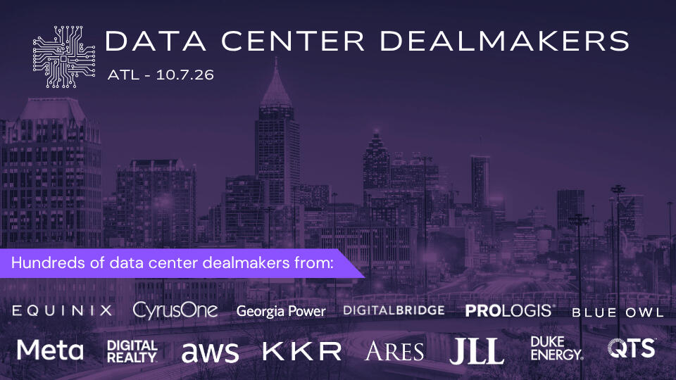 Data Center Dealmakers Conference Series Data Center Dealmakers Conference Series