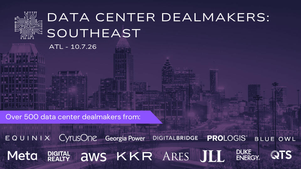 Data Center Dealmakers Conference Series Data Center Dealmakers Conference Series